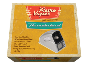 Retro Vapes "The Thunderbird" Tabletop Vaporizer with Ceramic Element, Top View