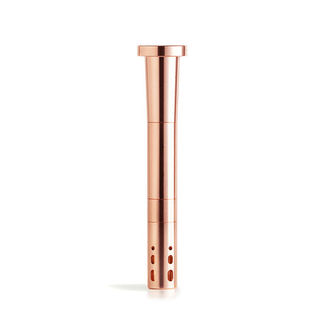 Chill Rose Gold Break Resistant Downstem for Bongs, Durable Metal, Front View