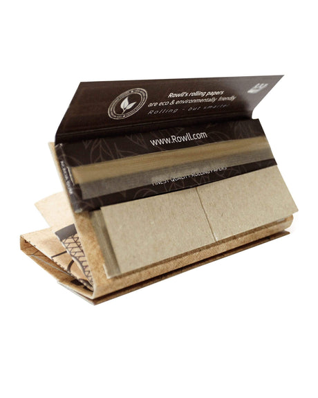 Rowll Rolling Kit with papers and card grinder, portable design, front view on white background