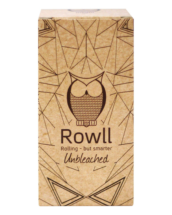 Rowll Rolling Kit: Papers, Grinder, Unbleached - 480 Packs