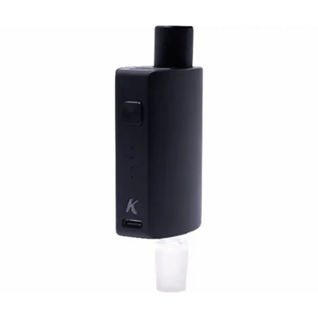 KandyPens Session Vaporizer in Black - Front View with Sleek Design