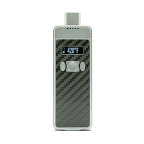 Evolv Cricket Pocket Dab Rig Vaporizer Front View with Digital Display