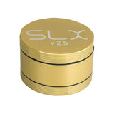 SLX Ceramic Coated 2.5" Medium Grinder in Gold - Top View