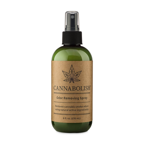 Cannabolish 8 oz Natural Odor-Eliminating Spray, Front View on White Background