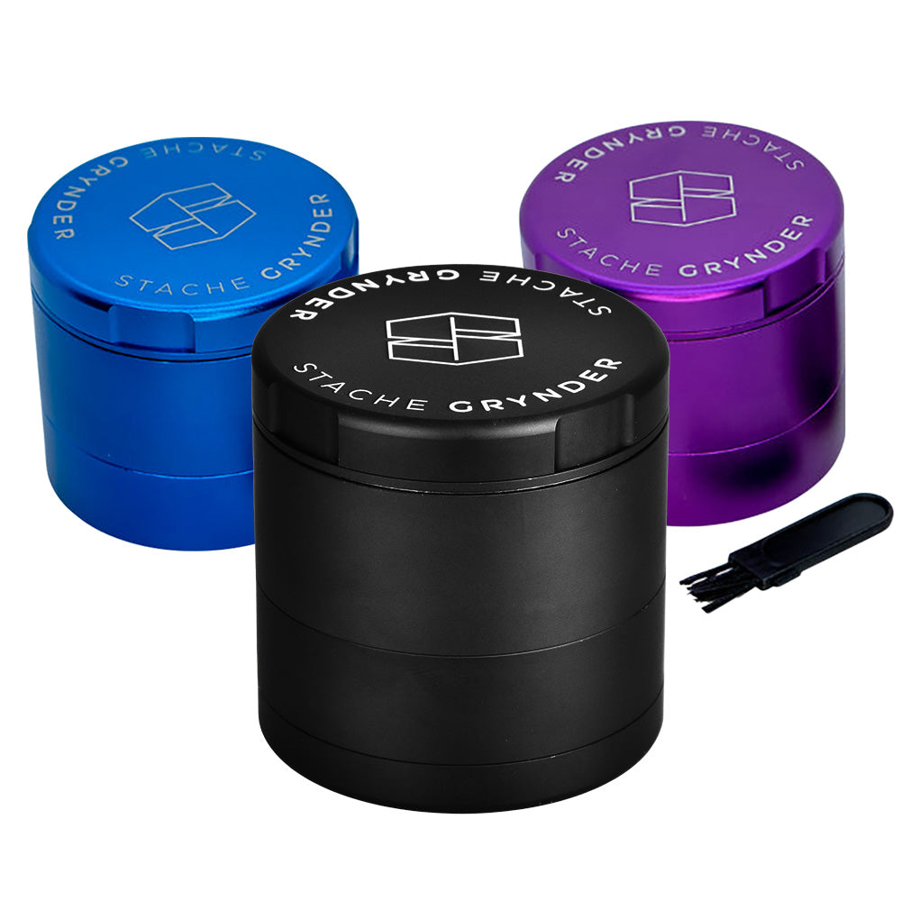 5pc Dry Herb & Wax Storage Grinder