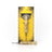 Honeybee Herb Wooden Dab Tool with sleek design, front view on branded packaging