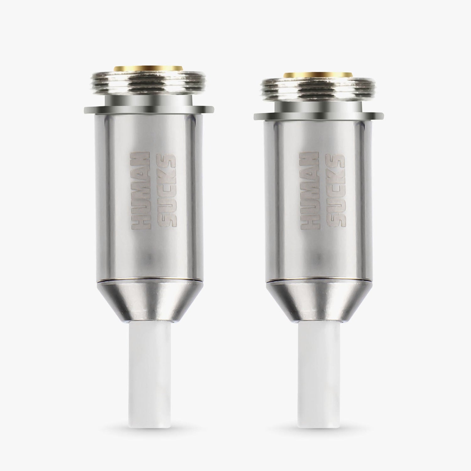 HUMANSUCKS STINGER 2 Tip - Dual Electric Nectar Collector Tips Front View