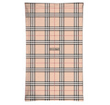 StonerDays Plaid Pack featuring a beige plaid scarf with logo, front view on white background