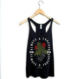 StonerDays Always And Forever black racerback tank top on hanger, sizes S to 2XL, cotton blend