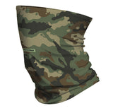 StonerDays Army Pattern Neck Gaiter in camouflage design, made with polyester, versatile wear