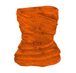 StonerDays Autumn Leaves Neck Gaiter in orange polyester, versatile headwear for outdoor use