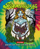 StonerDays Bride Of The Living Nugs Tie Dye T-Shirt with vibrant graphics, front view