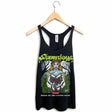 StonerDays Bride Of The Living Nugs Women's Racerback Tank Top Front View on Hanger