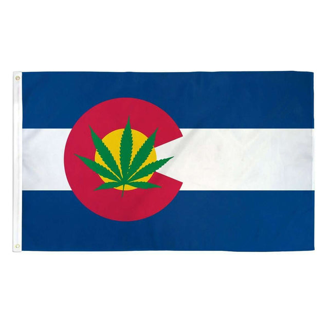 Colorado Weed Flag 3x5 Feet