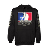 StonerDays Customized Mls All Stars Black Hoodie with Graphic Print - Front View