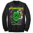 StonerDays Dankenstein Black Crewneck Sweatshirt XXL-XXXL Front View