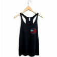 StonerDays Fly Em High Racerback Tank Top, Women's, Black, Sizes S-XXL, USA Made