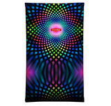 StonerDays Full Spectrum Face Gaiter with Vibrant Psychedelic Pattern