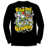 StonerDays Gnome Grown Long Sleeve Shirt - Front View on White Background