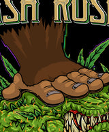 StonerDays Hash Rosin Men's Hoodie graphic close-up with cannabis leaf design