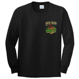 StonerDays Hash Rosin Graphic Long Sleeve Shirt in Black Cotton - Front View