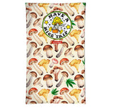 StonerDays Have A Nice Trip Shroomy Gaiter featuring psychedelic mushroom and leaf design