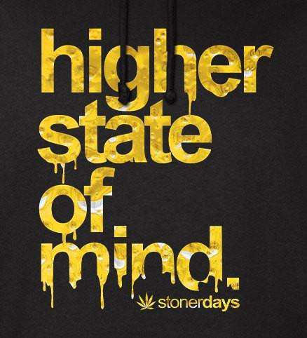 HIGHER STATE OF MIND SHATTER HOODIE