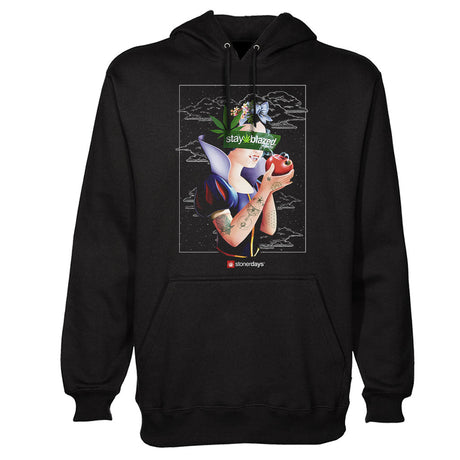 StonerDays Highest One Of All Hoodie in black, featuring graphic design, sizes S-3XL