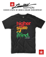 StonerDays Hsom Rasta Limited Edition T-Shirt with 4 Color Screenprint, Front View