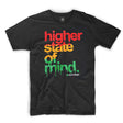 StonerDays Men's Rasta Screenprint T-Shirt - Front View on White Background