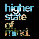 StonerDays Hsom Rio Grande Long Sleeve shirt design close-up with 'higher state of mind' text