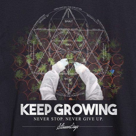 KEEP GROWING SACRED GEOMETRY HOODIE