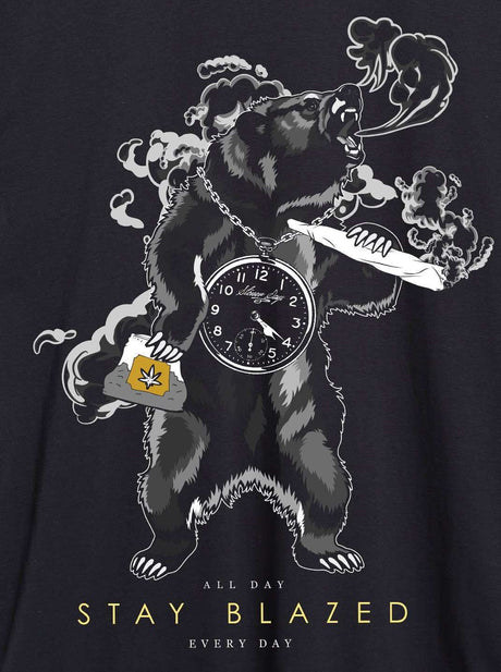 MEN'S BEAR STAY BLAZED TEE