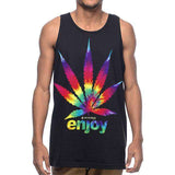 MENS ENJOY TIE DYE TANK