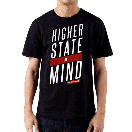 MEN'S HSOM RED & WHITE TEE