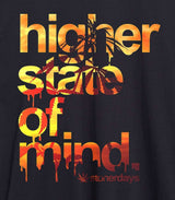 StonerDays Mens Hsom Sunset Tank with vibrant orange, red, and yellow design, front view