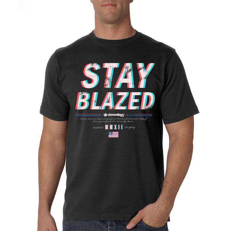 MEN'S STAY BLAZED 3D TEE