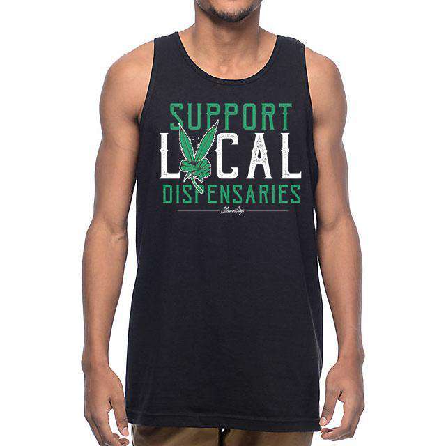 MENS SUPPORT LOCAL DISPENSARIES TANK