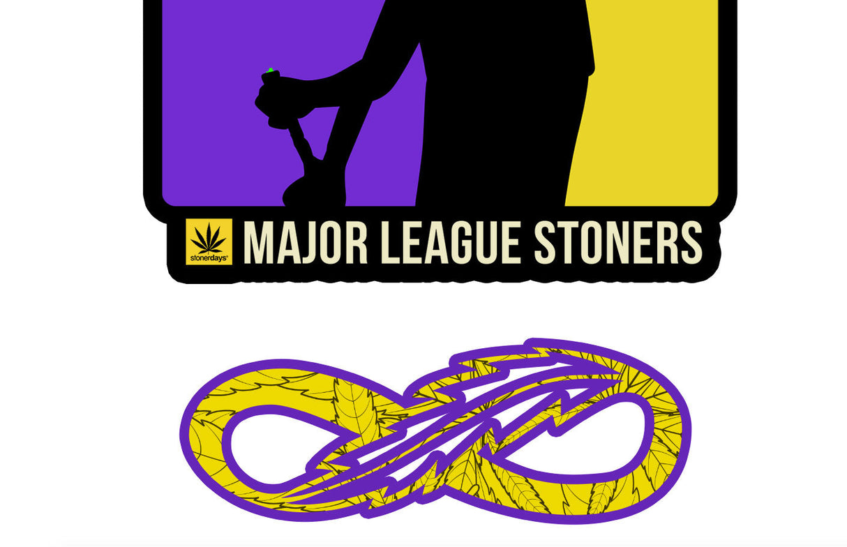 StonerDays MLS Mamba White Tee graphic with Major League Stoners logo