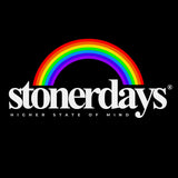 StonerDays Rainbow Racerback logo with vibrant rainbow arch and bold lettering