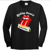 StonerDays Rolling Stoned Men's Long Sleeve Cotton Shirt - Front View