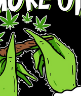 StonerDays Smoke Up Grinches Tee featuring bold graphic print on cotton fabric, front view.