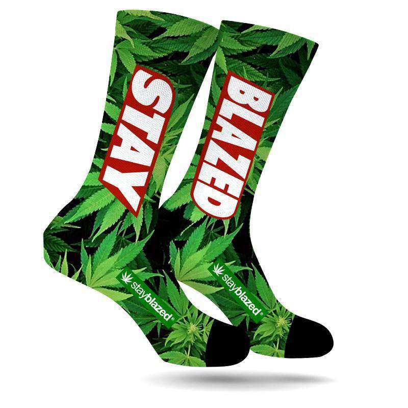 STAY BLAZED CREW SOCKS