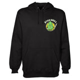 StonerDays Stay Chill Men's Hoodie in black with vibrant front graphic, cotton-polyester blend