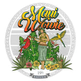 StonerDays Maui Wowie Ceramic Mug with tropical design and sativa strain info