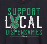 WOMEN'S SUPPORT LOCAL DISPENSARIES RACERBACK