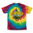 StonerDays This Is My Danksgiving Tie Dye Tee in Rainbow, front view on a white background