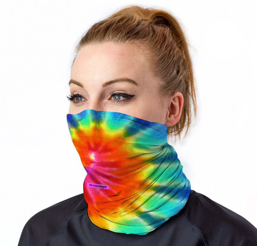 Stonerdays Tie Dye Og Neck Gaiter Apparel