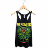 StonerDays Venom OG Women's Racerback Tank Top on Hanger, Sizes S-XXL