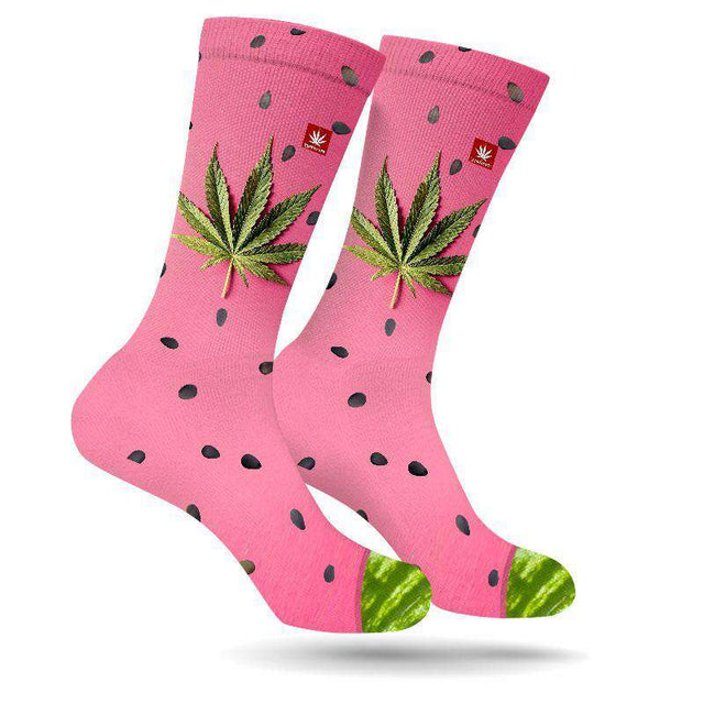 WATERMELON KUSH WEED SOCKS